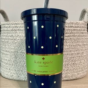 Kate Spade Polka Dot Tumbler
